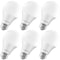 Luxrite A19 LED Light Bulbs 11W (75W Equivalent) 1100LM 4000K Cool White Dimmable E26 Base 6-Pack LR21432-6PK - alternate 1